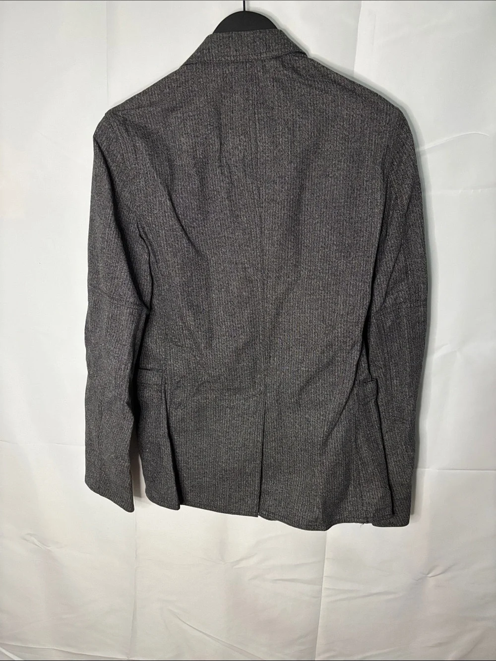 Banana Republic Men's Charcoal Herringbone Sport Coat